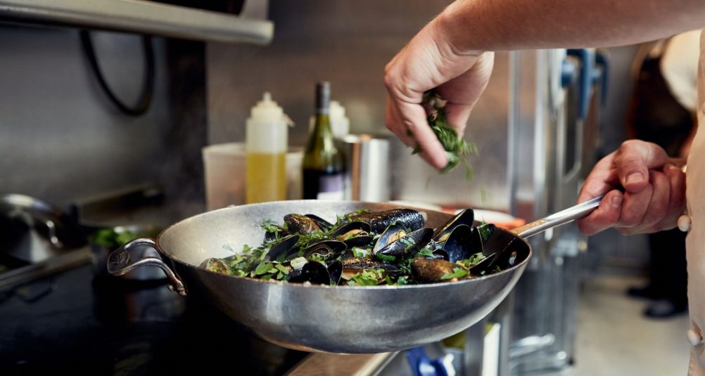 Cookery School - Rick Stein, Padstow, Mussels